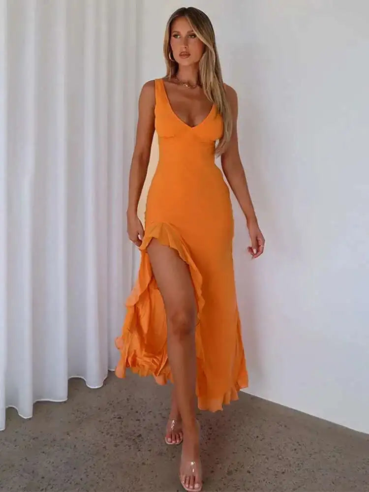 Trend suknelė – Oranžinė