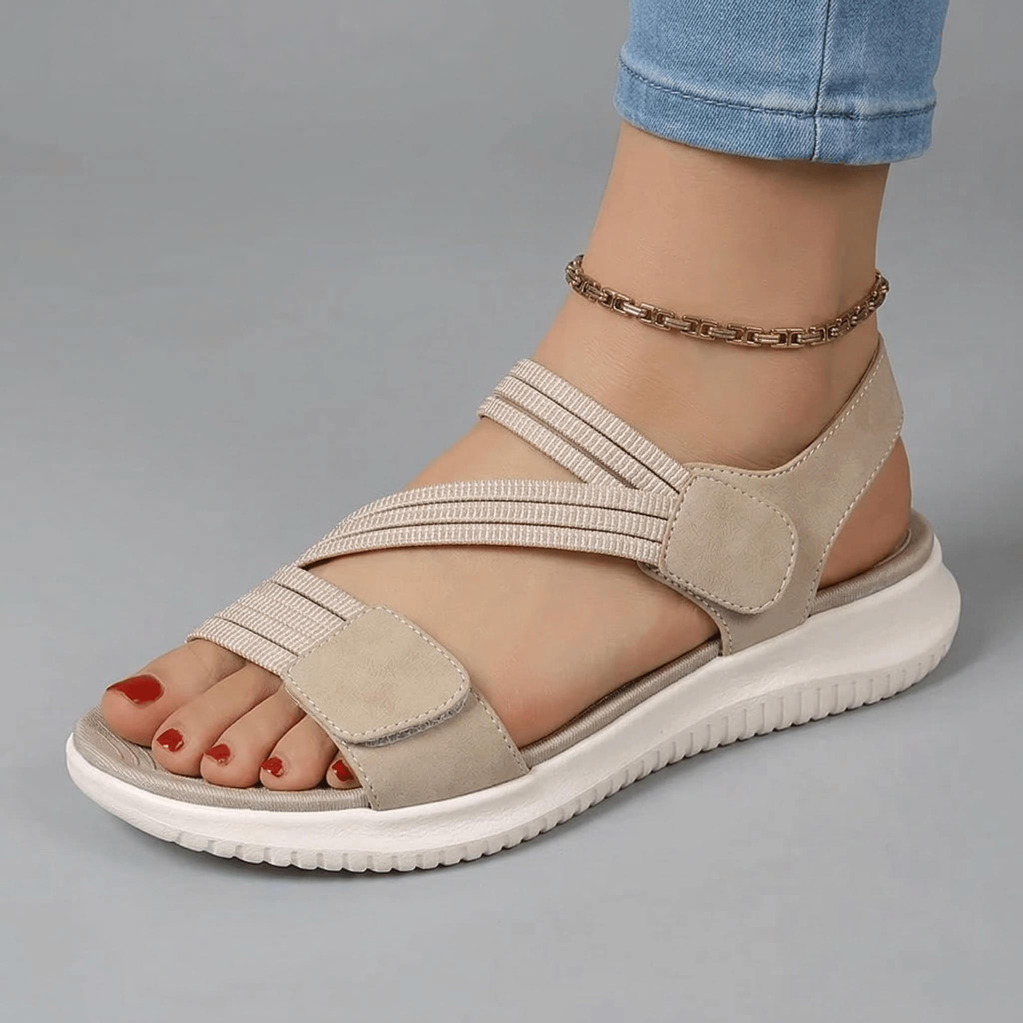 Velira Abrikosų / 5  (EU36) Velara – Ortopediniai sandalai