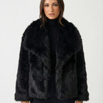 Velira Adele | Faux Fur Oversized Coat Adele | Dirbtinio Kailio Per didelis Paltas