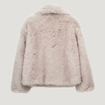 Velira Adele | Faux Fur Oversized Coat Adele | Dirbtinio Kailio Per didelis Paltas