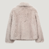 Velira Adele | Faux Fur Oversized Coat Adele | Dirbtinio Kailio Per didelis Paltas