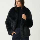 Velira Adele | Faux Fur Oversized Coat Adele | Dirbtinio Kailio Per didelis Paltas