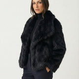 Velira Adele | Faux Fur Oversized Coat Adele | Dirbtinio Kailio Per didelis Paltas