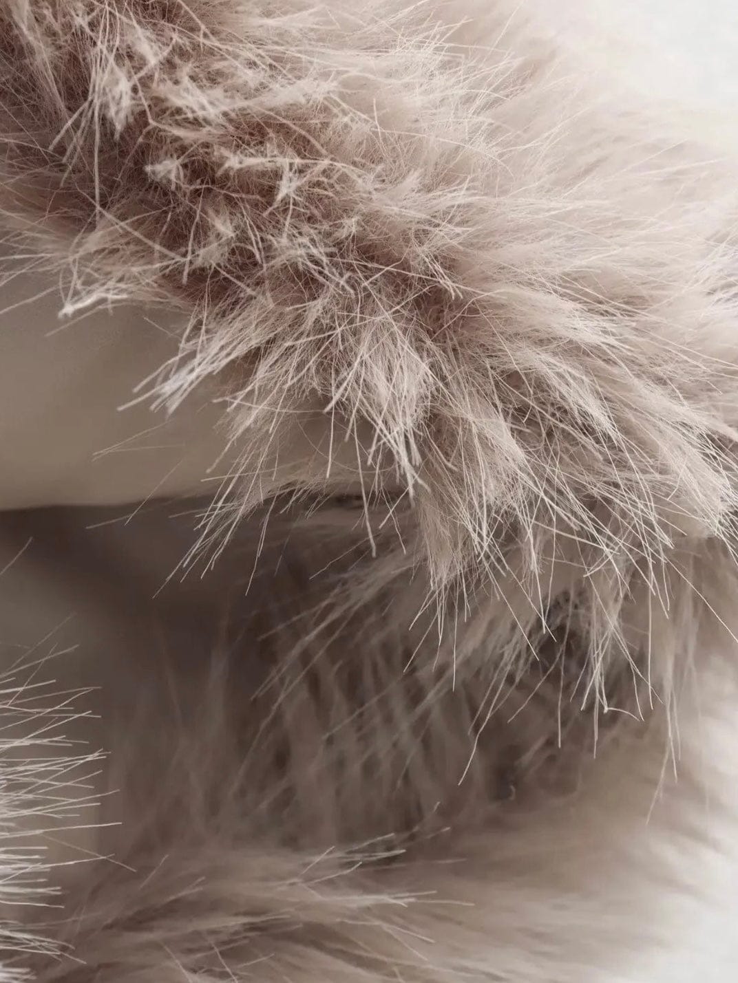 Velira Adele | Faux Fur Oversized Coat Adele | Dirbtinio Kailio Per didelis Paltas