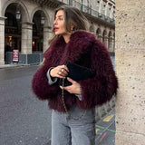 Velira Adele | Faux Fur Oversized Coat Adele | Dirbtinio Kailio Per didelis Paltas