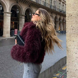 Velira Adele | Faux Fur Oversized Coat Adele | Dirbtinio Kailio Per didelis Paltas