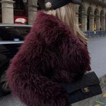 Velira Adele | Faux Fur Oversized Coat Adele | Dirbtinio Kailio Per didelis Paltas