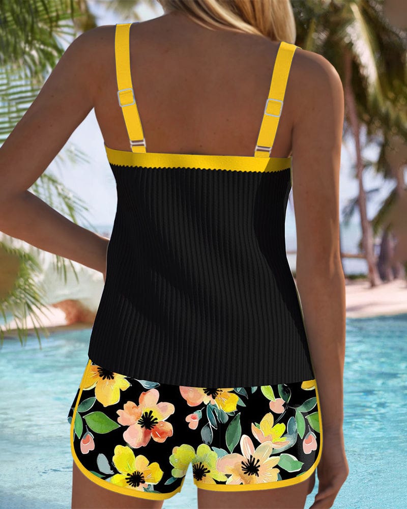 Velira Aitana™ | Elegantiškas Dviejų Dalių Tankini Rinkinys