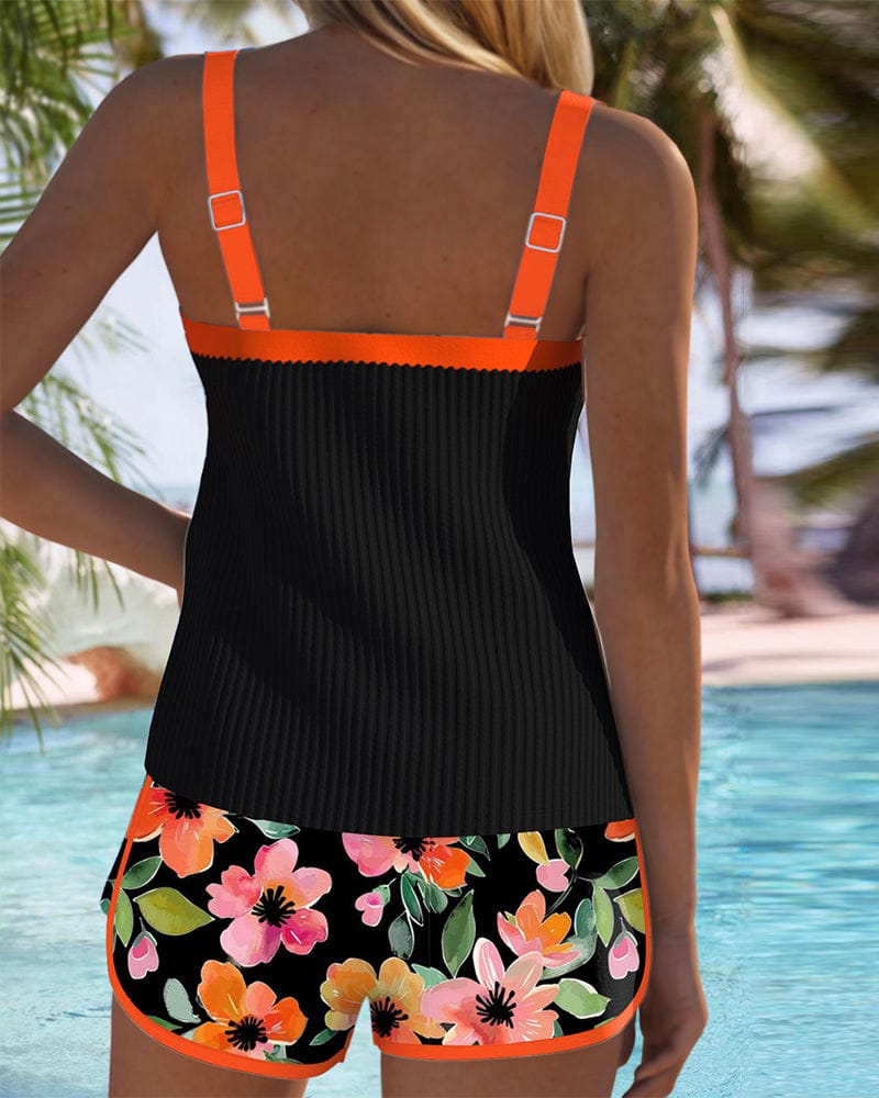 Velira Aitana™ | Elegantiškas Dviejų Dalių Tankini Rinkinys