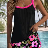 Velira Aitana™ | Elegantiškas Dviejų Dalių Tankini Rinkinys