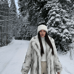 Velira Aliza | Long Faux Fur Statement Coat Aliza | Ilgas dirbtinio kailio paltas