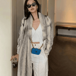Velira Aliza | Long Faux Fur Statement Coat Aliza | Ilgas dirbtinio kailio paltas