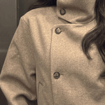 Velira Angela | High-Neck Button Jacket Angela | Aukštos apykaklės mygtukų švarkas