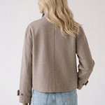 Velira Angela | High-Neck Button Jacket Angela | Aukštos apykaklės mygtukų švarkas