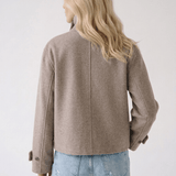 Velira Angela | High-Neck Button Jacket Angela | Aukštos apykaklės mygtukų švarkas