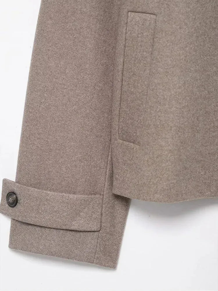 Velira Angela | High-Neck Button Jacket Angela | Aukštos apykaklės mygtukų švarkas