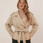 Velira Aurora | Oversized Belted Trench Coat Aurora | Per didelis diržinis paltas