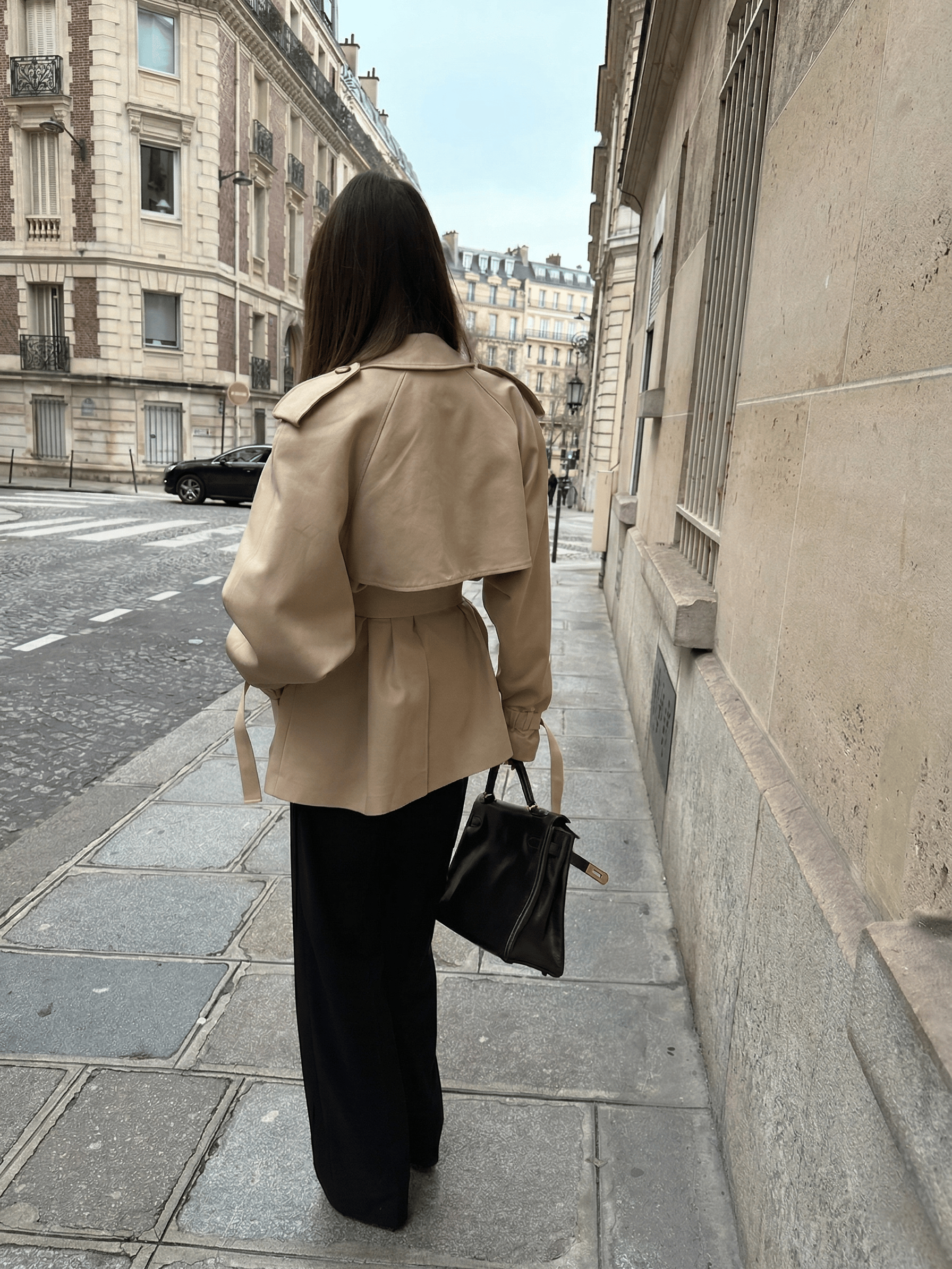 Velira Aurora | Oversized Belted Trench Coat Aurora | Per didelis diržinis paltas