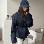 Velira Aurora | Oversized Belted Trench Coat Aurora | Per didelis diržinis paltas