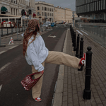 Velira Bags Aleksandros Nertinė Mini Hobo Rankinė
