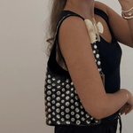 Velira Bags Aleksandros Nertinė Mini Hobo Rankinė