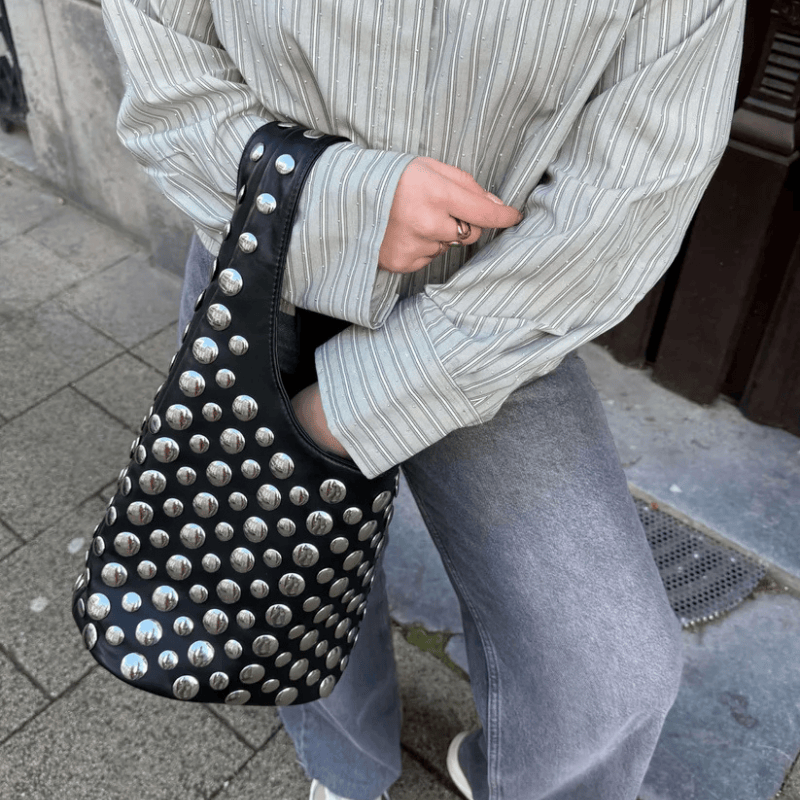 Velira Bags Aleksandros Nertinė Mini Hobo Rankinė