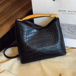 Velira Bags Anya krokodilo rašto rankinė