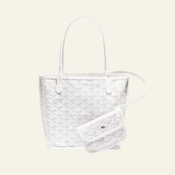 Velira Bags Balta Biarritz akmenukų mini rankinė