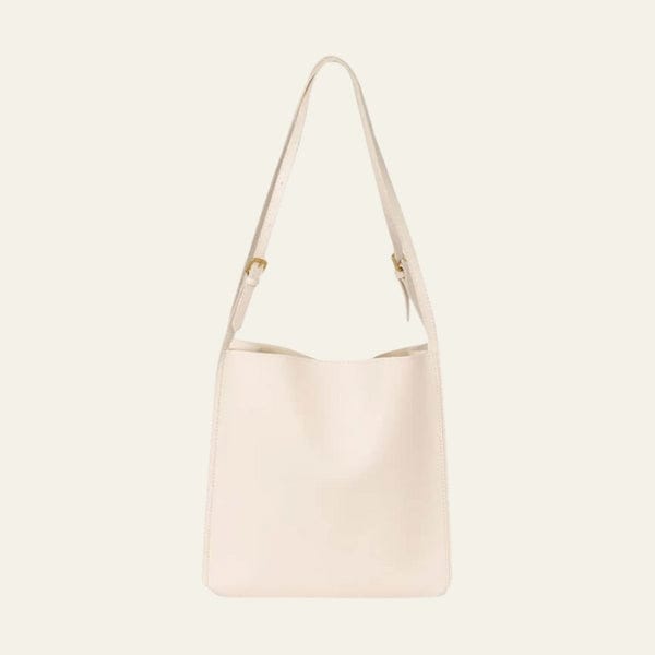 Velira Bags Balta Milano odinė hobo rankinė