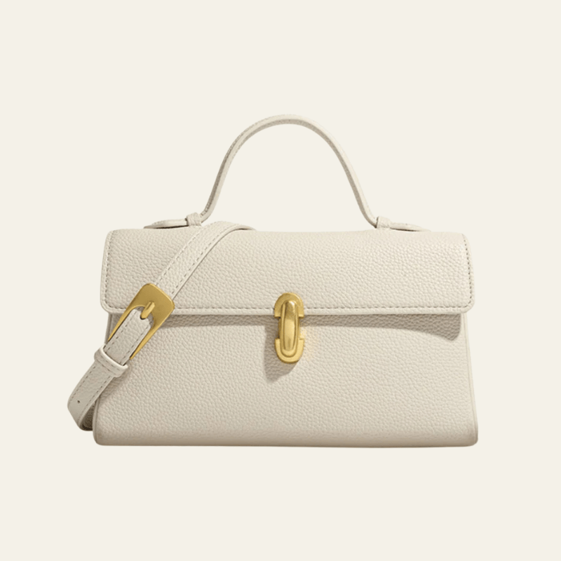 Velira Bags Balta / Standartinis Elegantiška Kryžminė Rankinė