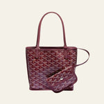 Velira Bags Bordo Biarritz akmenukų mini rankinė
