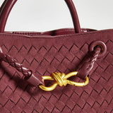Velira Bags Bordo Florencijos Woven Top-Handle Tote
