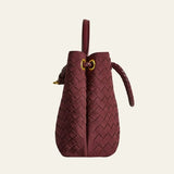 Velira Bags Bordo Florencijos Woven Top-Handle Tote