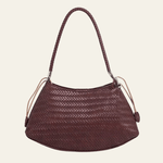 Velira Bags Bordo / Standartinė Alya Bohemiška Audinėta Kuprinė