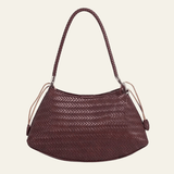 Velira Bags Bordo / Standartinė Alya Bohemiška Audinėta Kuprinė