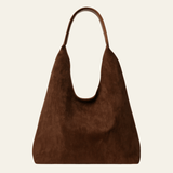 Velira Bags Bronzinė Siena Suede Hobo Krepšys