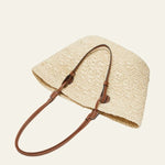 Velira Bags Chaki Majorcos Woven Multi-Strap Tote