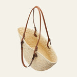 Velira Bags Chaki Majorcos Woven Multi-Strap Tote