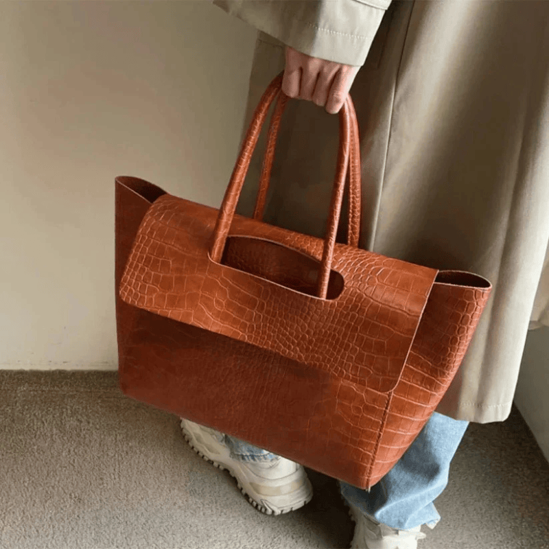 Velira Bags Claudia krokodilo rašto rankinė