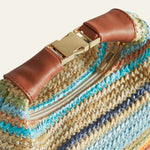 Velira Bags Daugiakampis / vienas dydis Riviera Multi-Stripe Hobo Krepšys