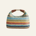 Velira Bags Daugiakampis / vienas dydis Riviera Multi-Stripe Hobo Krepšys