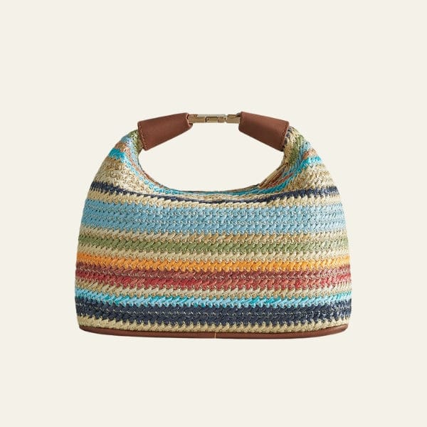 Velira Bags Daugiaspalvis / vienas dydis Riviera Multi-Stripe Hobo Krepšys