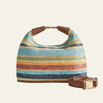 Velira Bags Daugiaspalvis / vienas dydis Riviera Multi-Stripe Hobo Krepšys