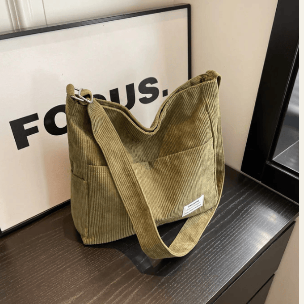 Velira Bags Irenos tekstūruota virvės petinė rankinė