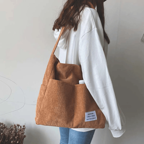 Velira Bags Irenos tekstūruota virvės petinė rankinė