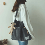 Velira Bags Irenos tekstūruota virvės petinė rankinė