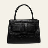 Velira Bags Juoda Florencijos sagties priekinė rankinė