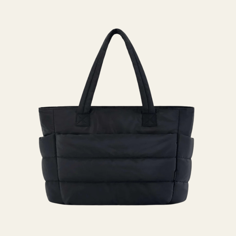 Velira Bags Juoda / Reguliarus Alex Puffer Tote Krepšys