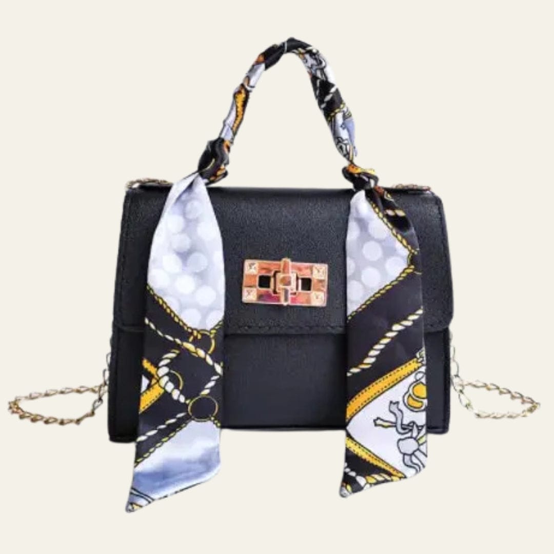 Velira Bags Juoda Sorrento Šaliku Apvyniota Mini Rankinė
