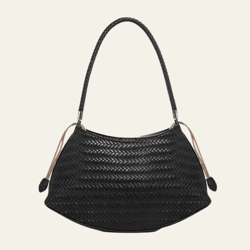 Velira Bags Juoda / Standartinė Alya Bohemiška Audinėta Kuprinė
